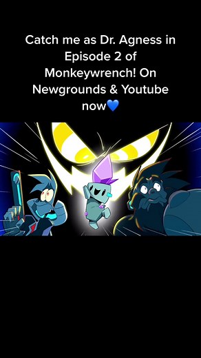 !!VOICE ROLE ANNOUNCEMENT!! Thrilled to be joining the cast of Monkey Wrench, as the elderly sassy alien, Dr Agness! Available on Youtube/Newgrounds NOW. Thank you @Zeurel and _neatotito_ - Kudos, cast! . . . . #monkeywrench #shrike #beebs #cartoons #voiceover #animation #cartoons #youtube #patreon #lavoiceactor #grannyvoice #oldladyvoice #xiao #voiceacting #cartoonvoices #alto #voiceroles #va