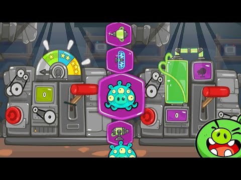 Bad Piggies - UNLOCKING ITEMS WITH ALIEN SCRAP MACHINE!