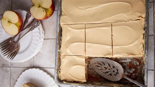 Old-Fashioned Apple Sheet Cake with Caramel Frosting — Simple, Sweet, and So Southern