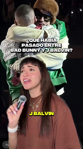 Que fue lo que pasó entre J Balbin y Bad Bunny? 🤨🔥 #jbalvin #badbunny #concierto