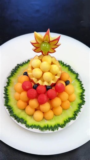 Creative Apple Flower Shape Carving Ideas#Beautiful Apple Carving Design Skills You Must Try