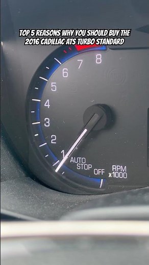 Top 5 Reasons Why You Should Buy the 2016 Cadillac ATS Turbo Standard