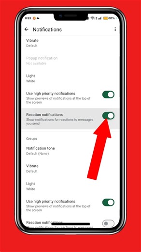 WhatsApp Reaction Notification On Kaise Kare? (Chat + Group + Calls)