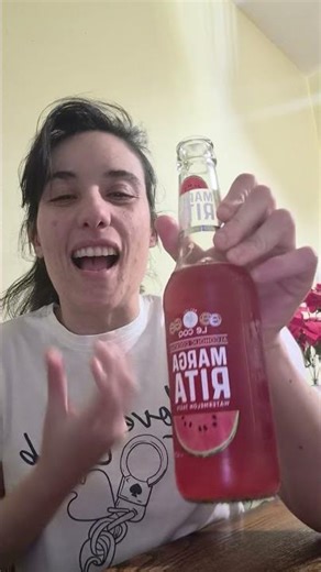 I'm trying the watermelon margarita #shortsvideo