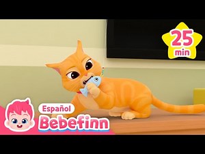 A Jugar con Gatito Boo🐱 | Canciones Infantiles | Bebefinn en español