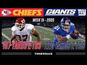 Stud 00's RBs Face Off With Playoff Implications! (Chiefs vs. Giants 2005, Week 15)