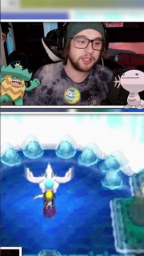 I found Shiny Lugia in SoulSilver!! #Shorts