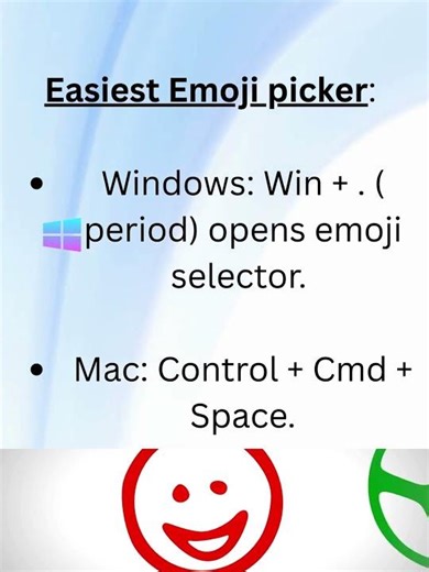 Easiest Emoji picker on computers#hacks