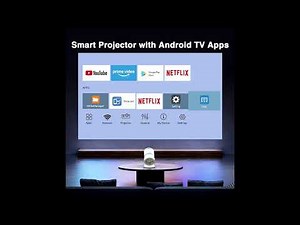 PANSEBA Smart Mini Projector Review | WiFi 6, Bluetooth & Auto Keystone