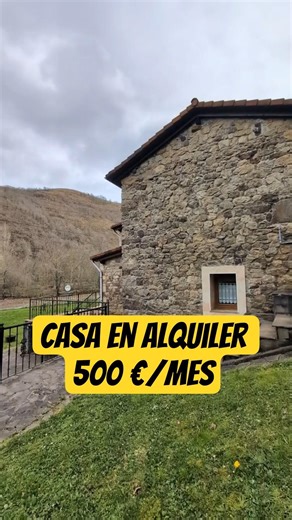 🔥 Casa en alquiler en entorno natural – Vega de Pas
