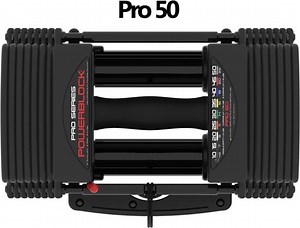 Powerblock PRO 50 - Paar verstelbare halters - van 1 tot 23 kg - Urethaan | bol