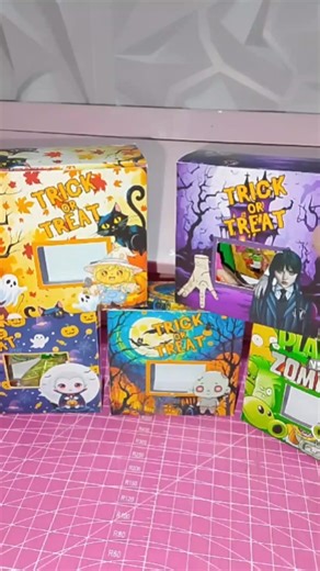 👻🎃🍭🍬✨ CUTE SPOOKY HALLOWEEN ALERT! ✨👻 Get 15 ready-to-print Trick or Treat Box templates for only ₱50! Perfect for candies, souvenirs, or party giveaways 🎃 Just print, cut, and fold — instant Halloween magic! 👻 📩 DM me to grab your copy 👻❤️❤️ #Halloween2025 #trickortreat #printingbusiness #printingservices | Rish Panlilio
