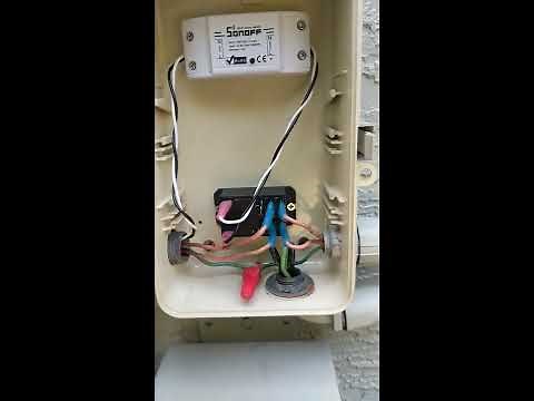 DIY Sonoff Pool Pump Wifi Switch