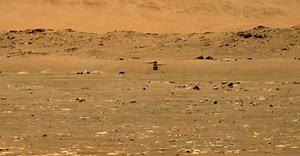 Watch NASA's helicopter make its historic first flight on Mars