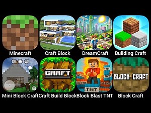 Minecraft,Craft Block,DreamCraft,Building Craft,Mini Block Craft,Craft Build Block,Block Blast TNT