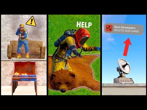 10 Best Ways To PRANK Your Friends in Rust