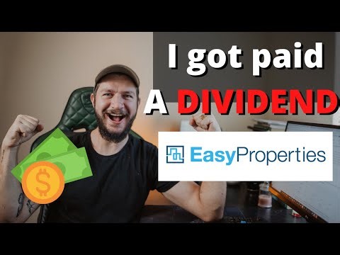 Easy Properties | I got PAID a Dividend (How much I made on Easy Properties)