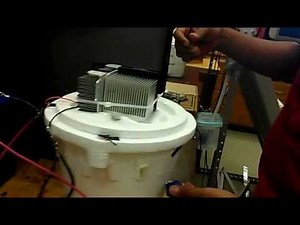 Peltier Fridge Demo