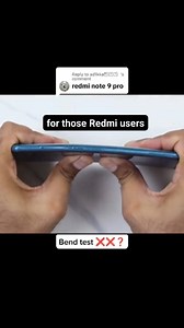 Redmi Note9 Pro 's bend test result #viralreelsfacebook #redmi #phone #Samsung #bending #Huawei #testing #REALME #results #iphone #vivo #OPPO #trendingnow #infinix #reelsfyp #trendingreels #reelsfb #fbreels #viralreelsfb #trendingreelsvideo #fypシ #viralreelsシ #viralpage | High Technology