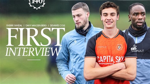 卢顿 | 斯韦勒·桑达尔&戴维·范登贝尔赫&德文特·科尔 | 新球员首次采访