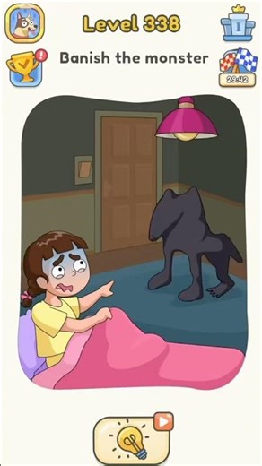 Banish the monster dop 5(delete one part) level 338#shorts #youtubeshorts #dop5