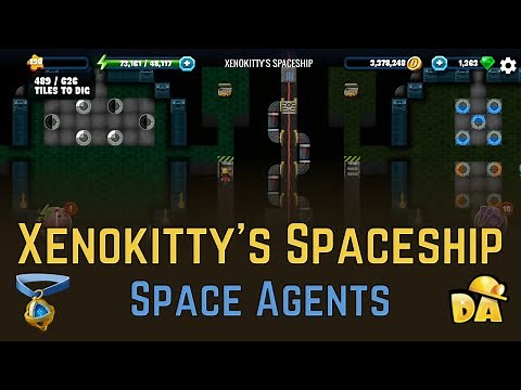 Xenokitty's Spaceship - #8 Space Agents Remastered - Diggy's Adventure