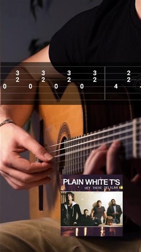 Hey there Delilah #guitartutorial #guitar #acousticguitar #classicalguitar #fingerstyle