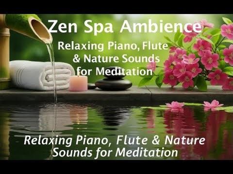 Zen Spa Ambience – Relaxing Piano, Flute & Nature Sounds for Meditation