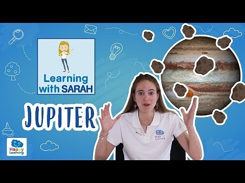 JUPITER: The giant planet | LEARNING WITH SARAH | EDUCATIONAL VIDEOS FOR KIDS