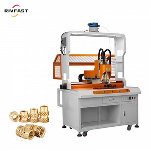 [Hot Item] Automatic Brass Inserts Heat Staking Machine Hardware Copper Nuts Embedded Plastic Rivet Point Hot Pressing Machine