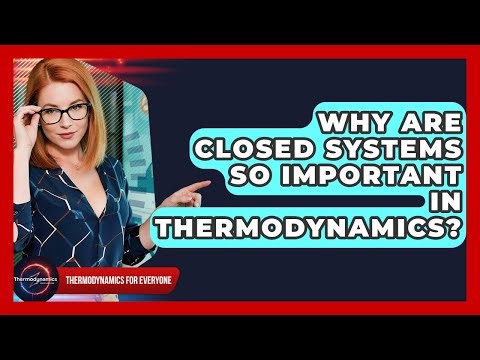 Why Are Closed Systems So Important In Thermodynamics? - Thermodynamics For Everyone