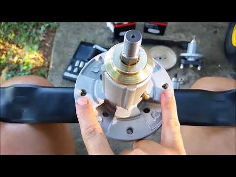 John Deere L118, L110, etc. Spindle Replacement