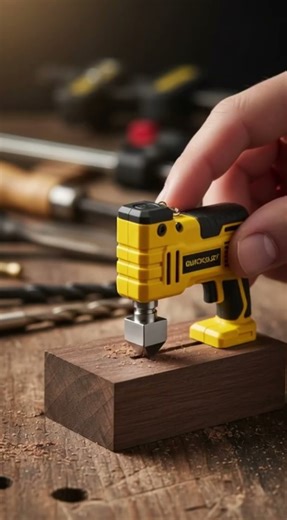 Micro Industrial Tools That Cut, Drill & Shape Like Real Machines ⚙️✨ #diy #woodworking