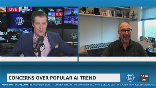 Experts warn caution over AI cartoon trend