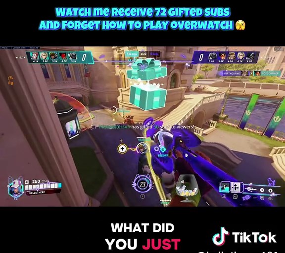 literally so insane and i am so freaking geeked 😭 my irl work week was so crap and im so grateful every day to everyone who follows and supports 🫶🏾😚 follow the twitch for more content!! twitch.tv/hellothere_681 #overwatch2 #smallstreamer #actofkindness❤️