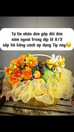 89K views · 772 reactions | #đào_tạo_làm_giỏ_hoa_quả...