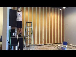 Bucket Edge - Painting Striped Walls