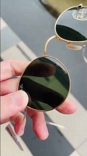 Ray Ban Round Metal 3447 Polished Gold / G15 (50)