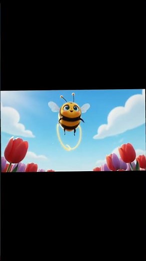🐝 Bumblebee Song for Kids | Nursery Rhymes & Toddler Songs | Zupify Kids #ytshorts
