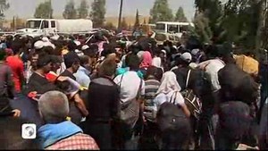 Exode des Kurdes syriens vers l'Irak