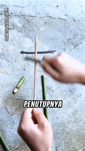 Jarwo Buat Pletukan Bambu😂