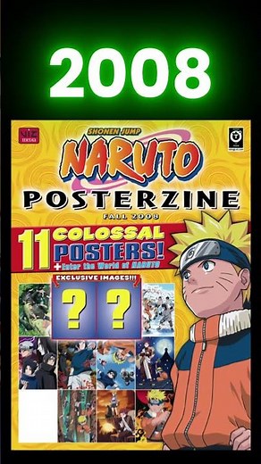 evolution of Naruto 2002-2025