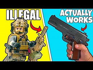 I built ILLEGAL LEGO Weapons...