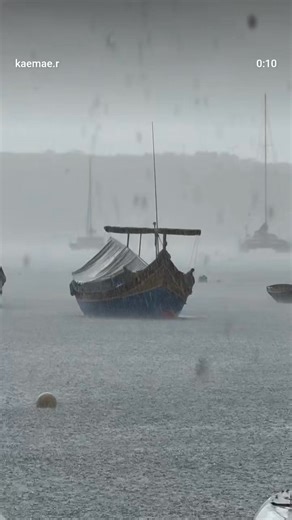 78K views · 1.2K reactions | The sound of raindrops falling — simple, calming @kaemae.r  #malta #marsaxlokk #rain | Marsaxlokk_Village | Facebook
