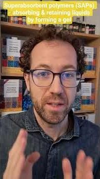 Superabsorbent polymers (SAPs) -absorbing & retaining liquids by forming a gel I Sodium Polyacrylate