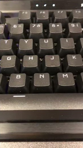 Corsair K100 Keyboard Sound Test - Optical Mechanical Switches - Keyboard ASMR