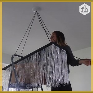 265K views · 5.8K reactions | This woman's DIY skills really shine #diy #chandelier #skills #diycrafts IG: @welcometothewoodsblog | Family Handyman | Facebook