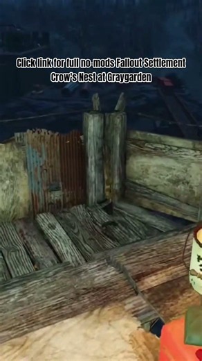 Crow's Nest at Graygarden no mods Fallout 4