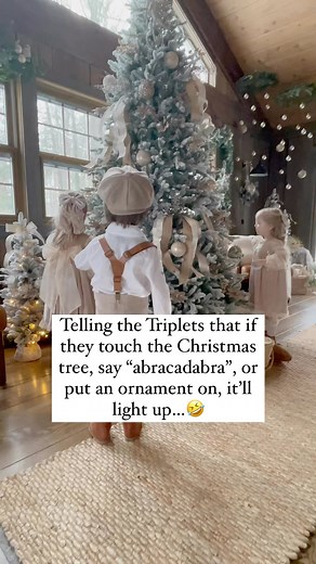 195K views · 1.6K reactions | O’ (Shatterproof) Christmas Tree  #christmastree #holidayspirit #christmasdecor Outfits @petitemaisonkids Tree @kingofchristmas | The Beck Triplets | Facebook