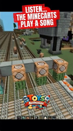 Making Music with Minecraft Minecarts – Believer Cover